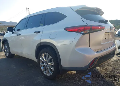 2022 Toyota Highlander Limited from USA, damaged, VIN 5TDDZRBH7NS575649